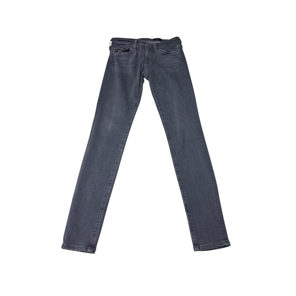 AG‎ Adriano Goldschmied The Legging Ankle Grey Super Skinny Jeans 24R x 27